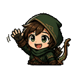 Archer waving emote