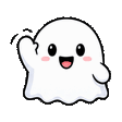 Boo Ghost waving emote