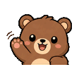 Brown-Bear waving emote