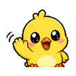 Chick waving emote