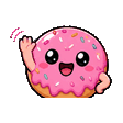 Donut waving emote