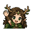 Druid waving emote
