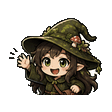 Forest-Witch waving emote
