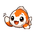 Koi waving emote
