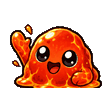 Lava-Slime waving emote
