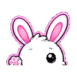Neon-Bunny waving emote