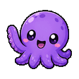 Octopus waving emote