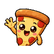 Pizza-Slice waving emote