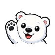 Polar-Bear waving emote
