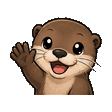 River-Otter waving emote