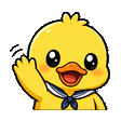 Sailor-Duck waving emote