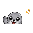 Seal waving emote