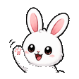 Snow Bunny waving emote