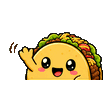 Taco waving emote