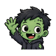 Zombie waving emote